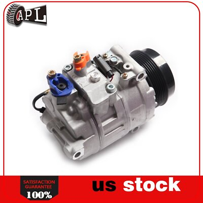 #ad A C Compressor and Clutch For 2007 2010 Mercedes Benz S550 CL550 5.5L CO 11240C $146.29