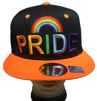 PRIDE RAINBOW 3D Embroidered Snapback Adjustable Baseball Caps Hats LOT 1 12pcs $11.99