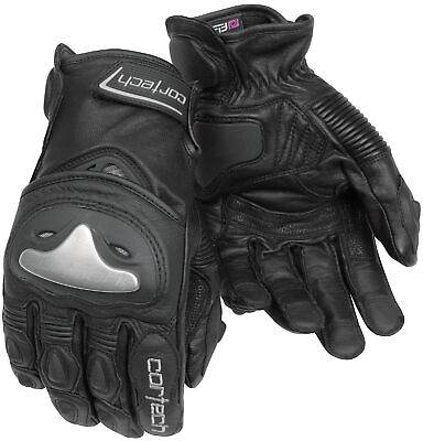 #ad Closeout Cortech Mens Vice 2.0 Leather Motorcycle Gloves Black XL Extra Large $55.13