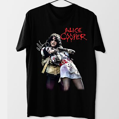 #ad Hot Alice Cooper Tour Shirt New Popular Men S 5XL Tee PP13 $6.95