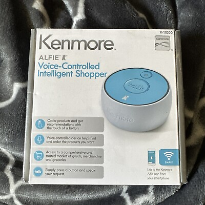 #ad KENMORE ALFIE VOICE CONTROLLED INTELLIGENT SHOPPER NIB New SEALED $4.99