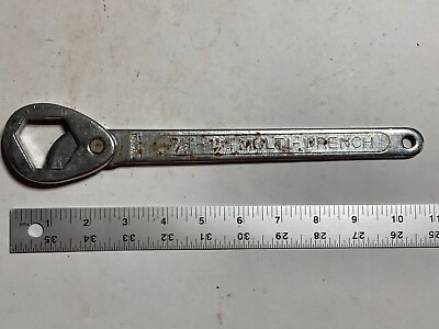 #ad Vintage Multi Wrench 7 8quot; 1 1 4quot; Heavy Duty Adjustable Box Wrench 23 32mm $8.55