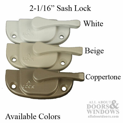 #ad Double Hung Window Truth 2 1 16quot; Sash Lock 17.04 Series Choose Color $3.22