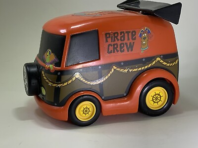 #ad Scooby Doo Plastic Pirate Crew Van Mystery Machine Cartoon Toy $19.97