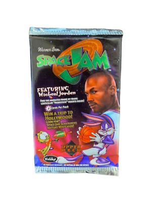 #ad 1996 Upper Deck Space Jam Featuring Michael Jordan Trading Cards $24.95