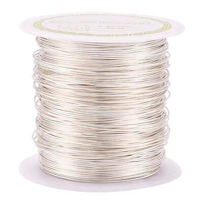 #ad Pandahall 24 Gauge Copper Wire Jewelry Beading Craft Wrapping Making Silver L... $27.40