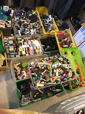 #ad Authentic Lego 1 2 Pound Mixed Lot all colors Buy 3 Get 1 Free $9.05