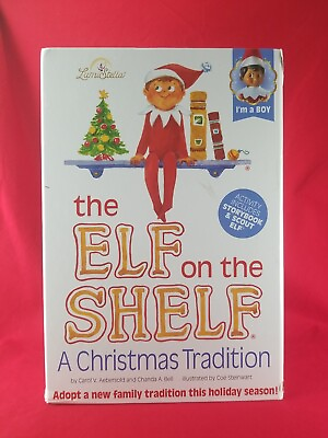 #ad The Elf on the Shelf: A Christmas Tradition Boy Dark Tone Includes Doll Book $18.59