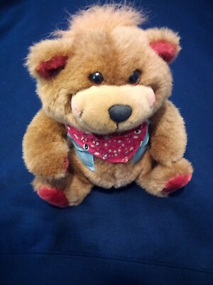#ad VTG 24K ￼Grand Old Opry Hooch Bear Plush Toy Cowboy girl bear 1995 RARE FIND $25.00