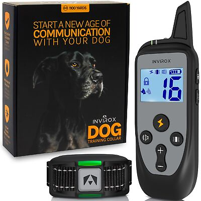 #ad Dog Shock Collar 2024 Edition 123 Levels Dog Training Collar with Remote 11... $72.19