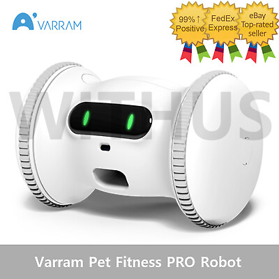 #ad Varram Pet Fitness PRO Robot Treat Tossing Schedule Automatic Drives Express $113.28