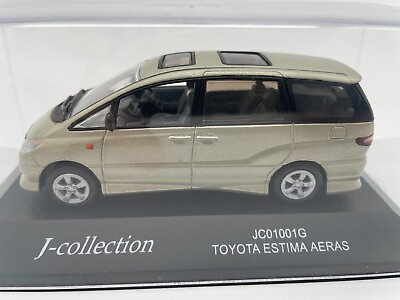 #ad KYOSHO J Collection Toyota Estima Aeras Mini Car 1 43 Sparkling Beige Metallic $49.30
