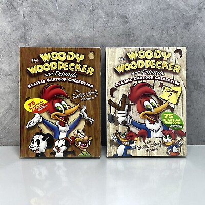 #ad The Woody Woodpecker and Friends Classic Cartoon Collection: Volume 1 amp; 2 DVD $25.99