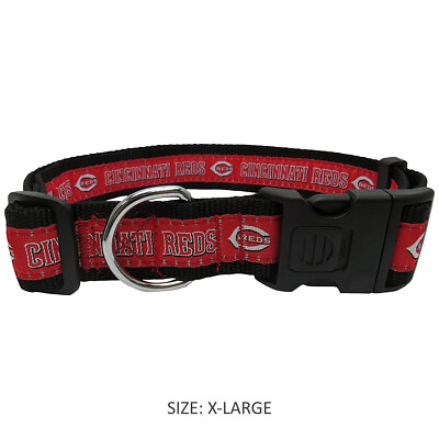 #ad Cincinnati Reds Pet Collar by Pets First Large $23.70