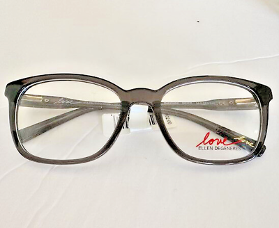 #ad Ellen Degeneres Love Grey Clear Eyeglasses Frames 54 18 140 Dauphine 570624034 $34.88