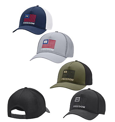 #ad Under Armour UA Freedom Trucker Cap Mens Adjustable Hat 1351640 New $23.95