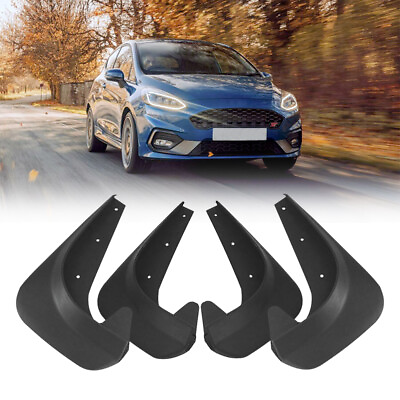 #ad Car Flaps Mud Splash Fenders Guard Front for or Rear w Hardware Universal Fit $25.09