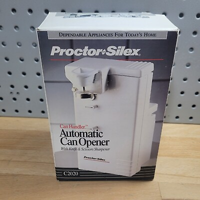 #ad Vintage Proctor Silex Power Opener Can Opener Model C2020 NEW IN BOX A NEW $19.99