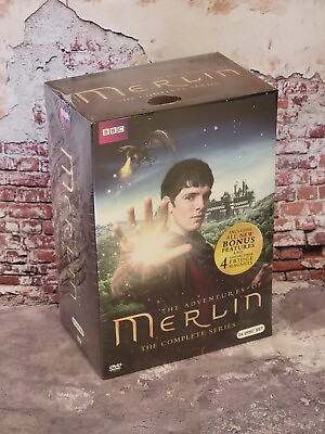 #ad The Adventures of MERLIN: The Complete Series DVD 24 Disc Set Brand New Sealed $68.99