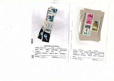 #ad WORLDWIDE COLLECTION stamps and MINI SHEETS mb14 $14.69