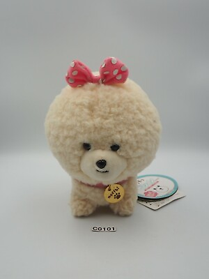 #ad Moff Moff Bichon Moffbi C0101 Amuse Dog Plush 6quot; TAG Stuffed Toy Doll Japan $17.22