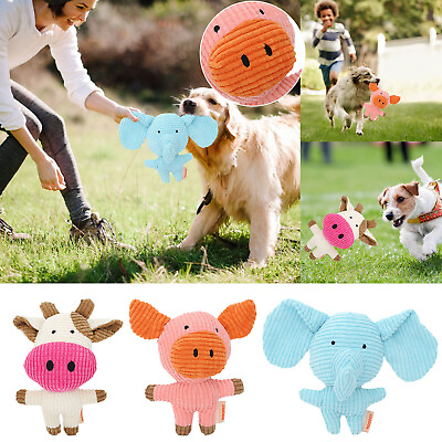 #ad Dog Squeaky Toys Interactive Toys Durable Plush Toy Chew Dog Toys With Squeaker $7.95