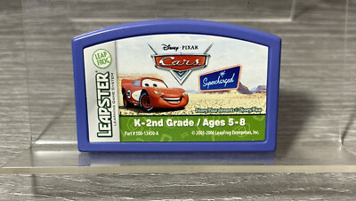 #ad Leap Frog Leapster Learning Game Disney Pixar Cars Pre K 2nd Ages 5 8 $8.25