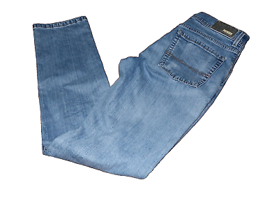 #ad Pioneer Rando Straight Regular Stretch Light Blue Jeans Mens W33 L34 GBP 17.97