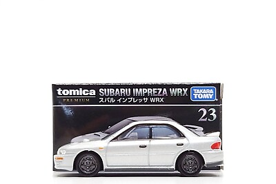 #ad Tomica Premium 1:64 Subaru Impreza WRX Silver #23 $16.99