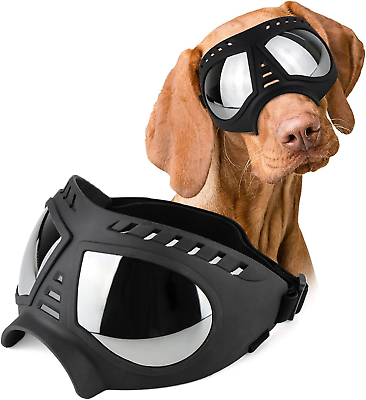 #ad Dog Goggles Medium or Large Dog Sunglasses Anti UV Waterproof Windproof Snowproo $36.16