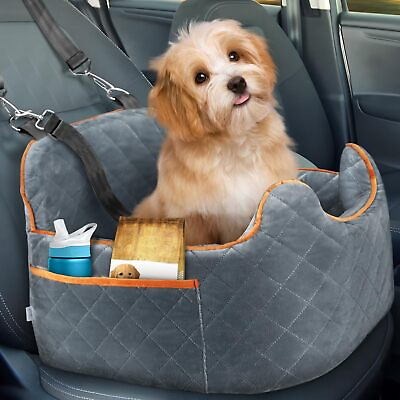 #ad Dog Car Seat for Small Medium Dogs up to 35 LB Elevated Dog Booster Car Seat... $89.70