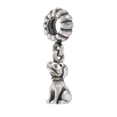 #ad Pandora Buddy Dog Charm Sterling Silver 925 Pet Canine Authentic 791095 $27.99