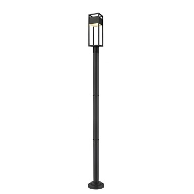 #ad 95 Inch 14W 1 LED Outdoor Post Mount Lantern Outdoor Wall Mounts $408.95
