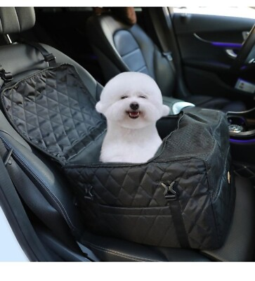 #ad Dog Car Seat Bed Combo Pet Car Seat Dog Seat Cozy Bed Car Ride Small Medium Dogs $37.99