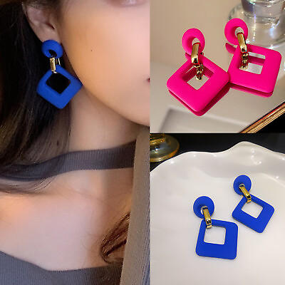 #ad Fashion Women Jewelry Simple Earrings Stud Long Drop Dangle Earrings Hooks $1.70