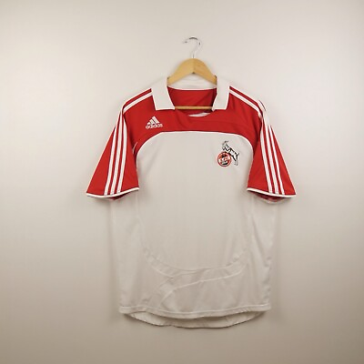 #ad FC Köln 07 08 Home Size Men M Football Shirt Authentic Adidas AU $70.00