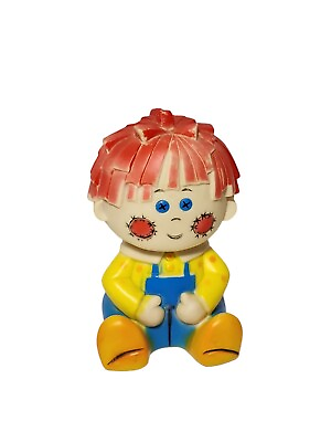 #ad Vintage Raggedy Andy 5quot; Squeak Toy Rubber Vinyl $10.48