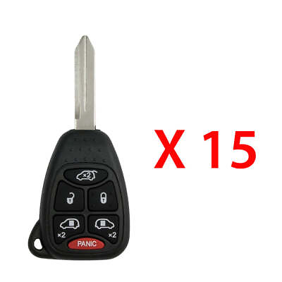 #ad New Replacement for Chrysler Dodge Remote Key Side Doors 6B M3N5WY72XX 15 Pack $106.64
