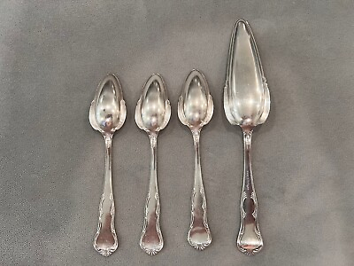 #ad Towle Mfg Co. Pattern 1888 Silverplate Spoons And Server Chester $33.50