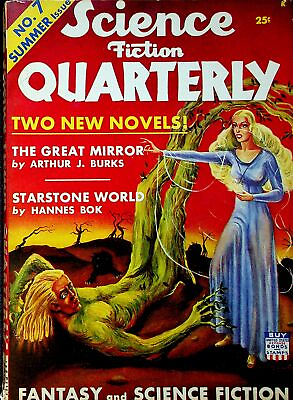 #ad Science Fiction Quarterly Pulp 1st Series Jun 1942 #7 FN $41.00