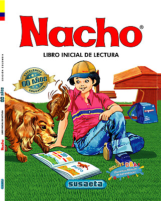 #ad NACHO Libro Lectura Inicial Susaeta Colombia $16.00