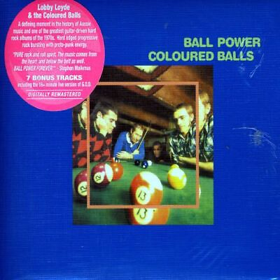 #ad COLOURED BALLS BALL POWER * NEW CD $23.33