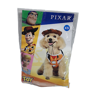 #ad FETCH For PETS Disney Pixar Toy Story Pet Costume WOODY XSmall $9.99