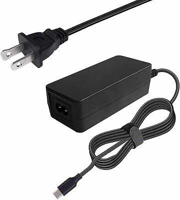 #ad For Dell Chromebook 13 3380 6TXJ4 P80G001 65W USB C Charger AC Power Adapter $22.99