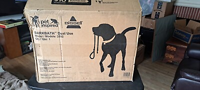 #ad BISSELL Barkbath Portable Dog Bath and Grooming System 1844A $80.00