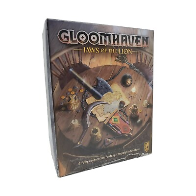 #ad Gloomhaven Jaws of the Lion Board Game Complete New Open Box $29.61