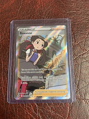 #ad Roxanne GG66 GG70 Crown Zenith: Galarian Gallery Pokémon TCG Holo Ultra Rare $10.00