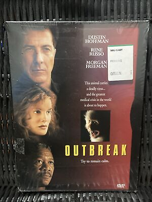 #ad NEW Warner Bros Sealed Outbreak DVD Full Widescreen Dustin Hoffman $5.00