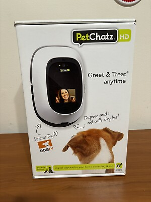 #ad Pet Chats HD Pet Treat Camera New Unopened Sealed $254.99