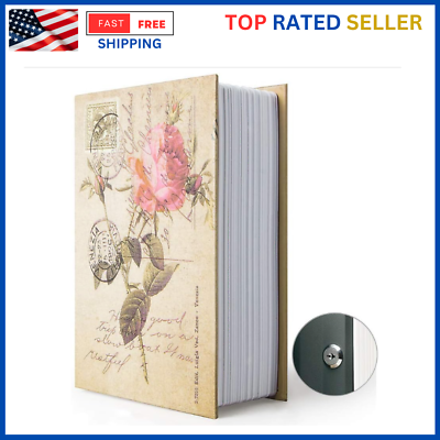 #ad Diversion Book Safe Storage Box Dictionary Secret Safe Can With Security Key Loc $17.33